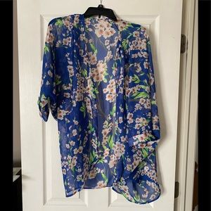 Orlain Sheer Kimono Cover up S